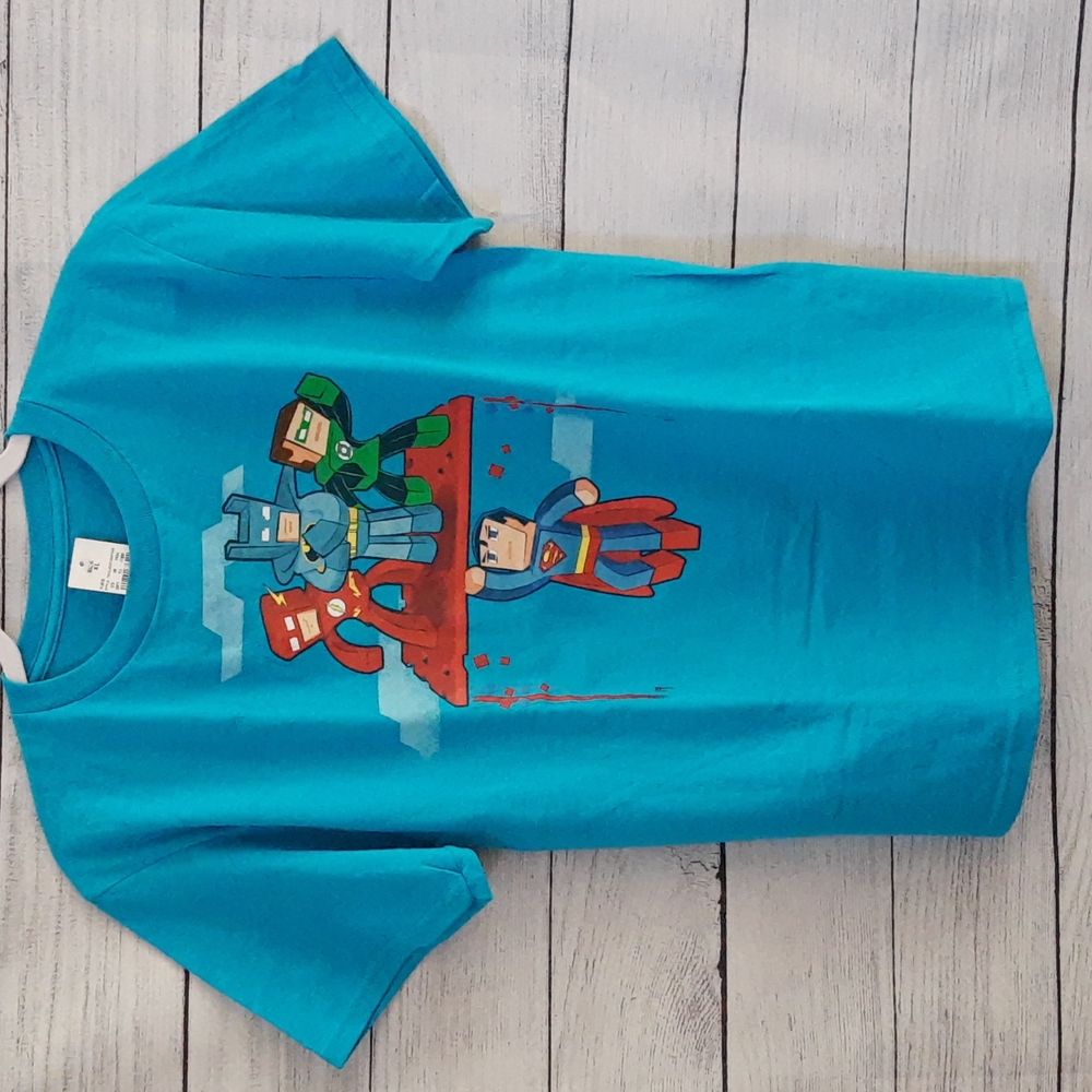 DC Comics Super Hero Graphic Tee Sz XL 20 NWT